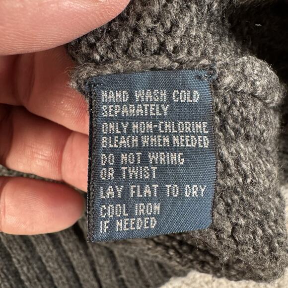 Polo Ralph Lauren Knit Sweater XL Linen Blend Academia Old Money Quiet Luxury - Picture 4 of 10